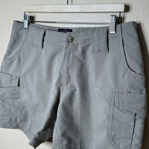 Tru-Spec Shorts Women's 10 Khaki Cargo Utility Pockets Outdoors Tactical Ranger - Picture 2 of 10